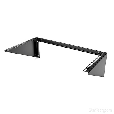 6U Wall Mount Patch Panel Bracket – 19 in – Steel - Vertical Mounting Bracke