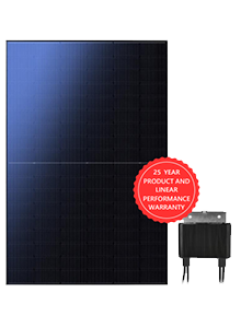 SolarEdge Smart  Module, 425W, Bifacial, All Black with Integrated Power Optimizer (S440)